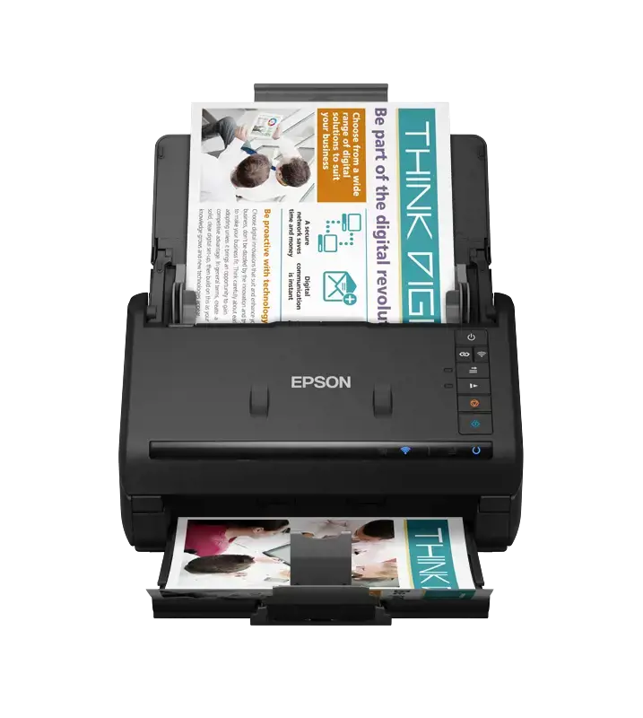 "Epson WorkForce ES-500WII", 215,9 x 6069 mm, 600 x 600 DPI, 30 bitų, 24 bitų, 35 psl.