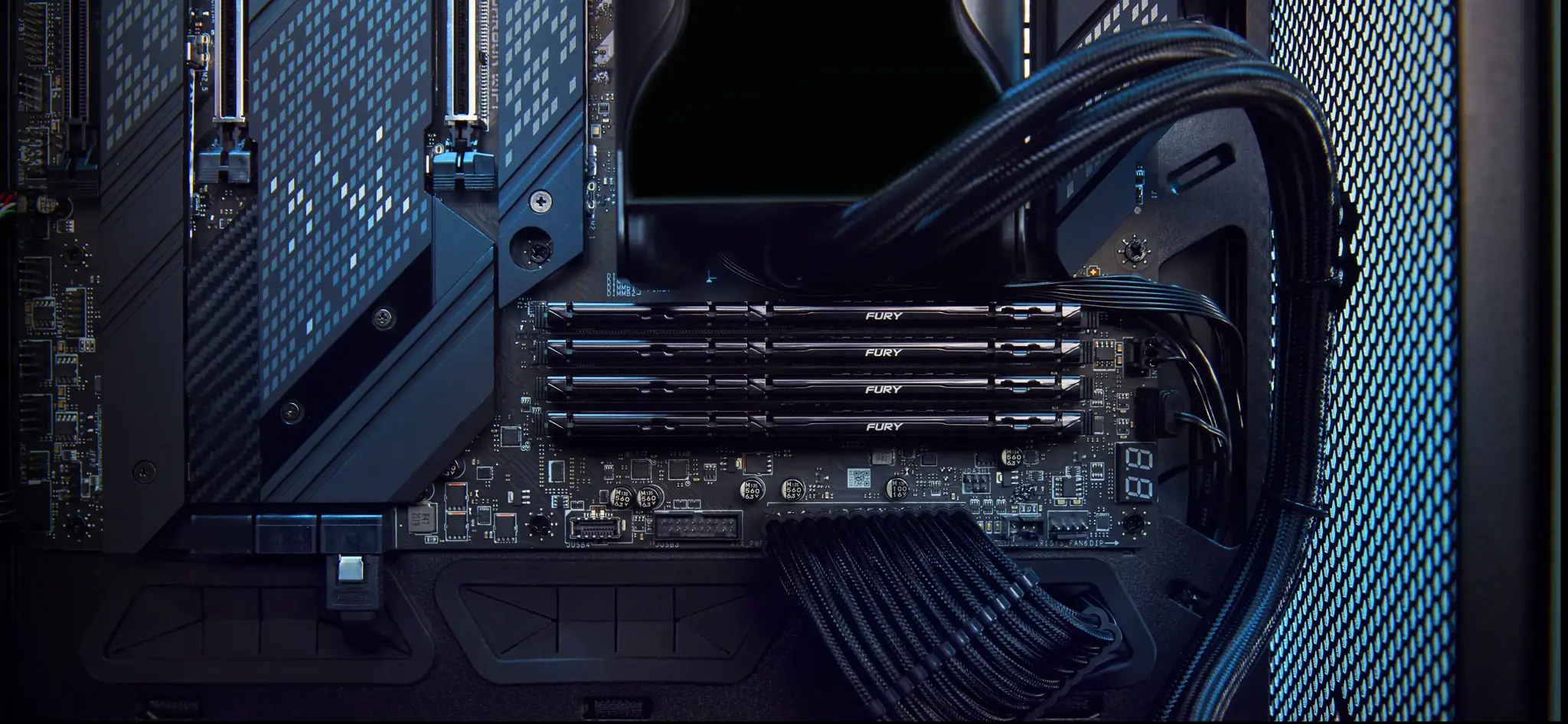 KINGSTON 16 GB 5200 MHz DDR5 CL40 DIMM atmintinių rinkinys, 2 vnt., "FURY Beast Black