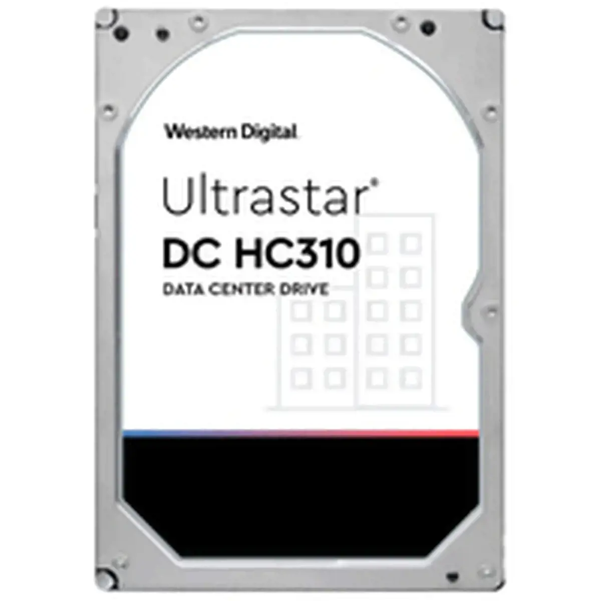 WESTERN DIGITAL Ultrastar 7K6 4TB kietasis diskas SATA 6Gb/s 512E SE 7200Rpm HUS726T4TALE6L4 24x7 3,5 colių urmu