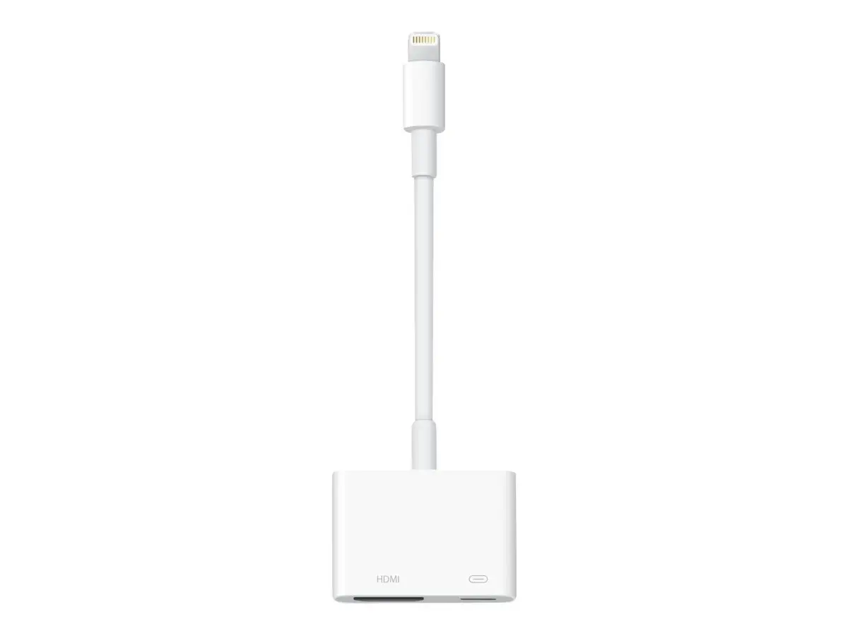 Apple Lightning to Digital AV Adapter | White