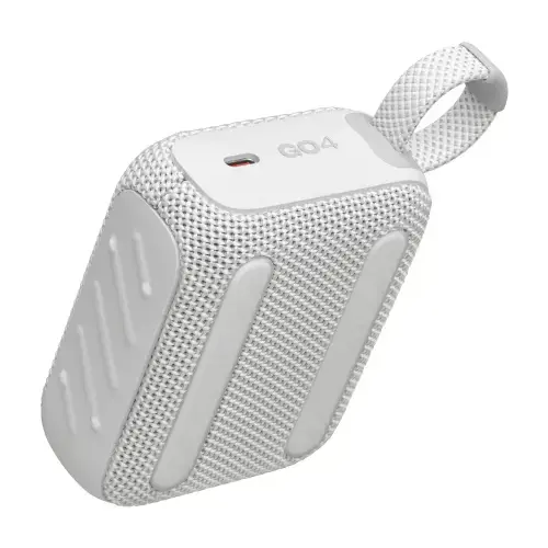JBL Go 4 Nešiojama garso kolonėlė, Bluetooth, Balta