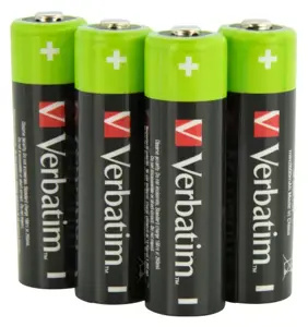 Verbatim 49517, Įkraunama baterija, AA, nikelio-metalo hidrido (NiMH), 1,2 V, 4 vnt., 2500 mAh