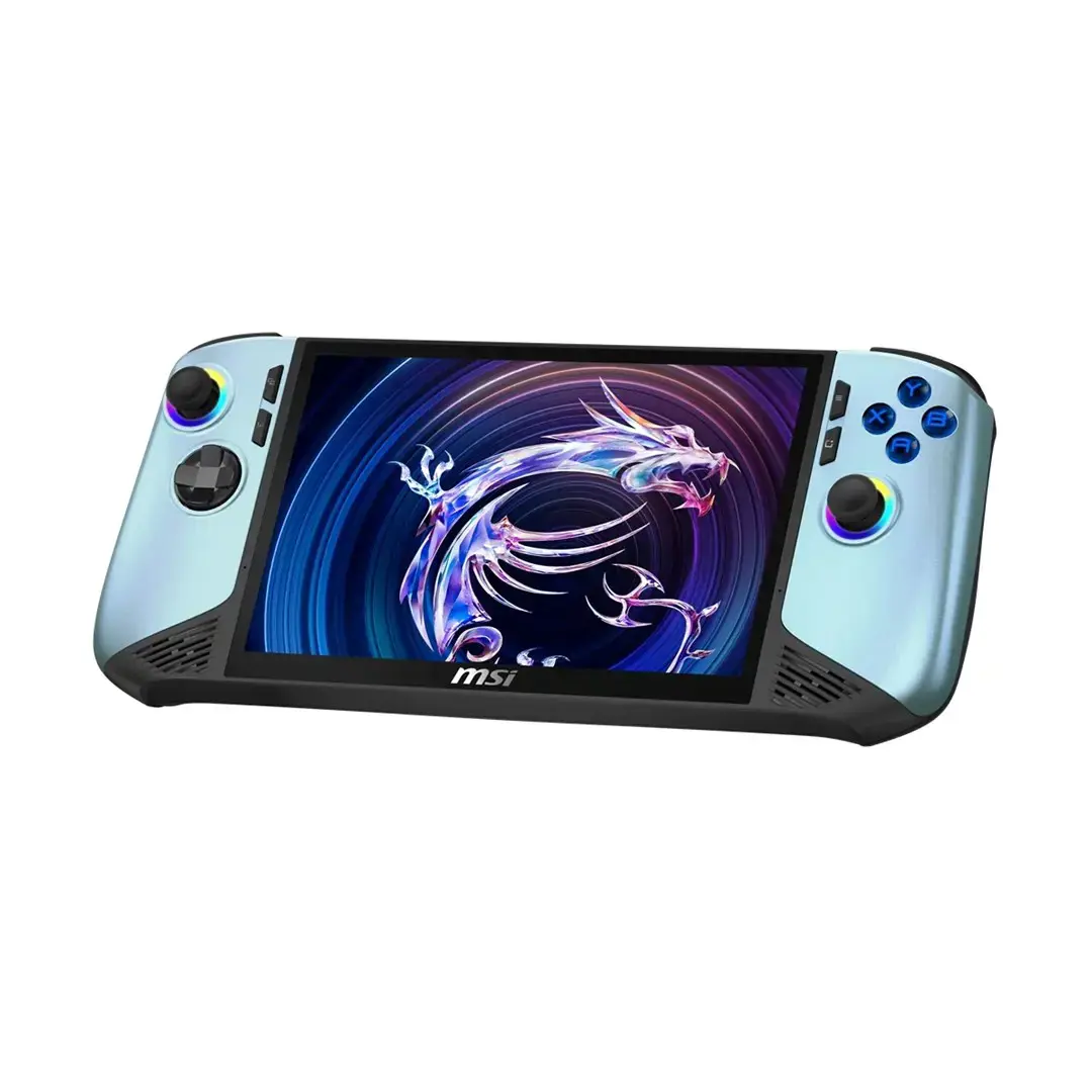 MSI Claw 8 AI+ A2VM-254PL portable gaming console 20.3 cm (8") 1 TB touchscreen Wi-Fi Glacier Blue Edition