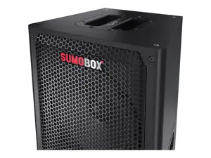 "Sharp SumoBox CP-LS100" didelio našumo nešiojamasis garsiakalbis