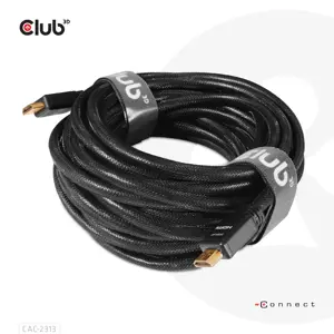 CLUB3D HDMI 2.0 4K60Hz RedMere cable 10m/32.8ft, 10 m, HDMI Type A (Standard), HDMI Type A (Standard), 3D, 18 Gbit/s, Black