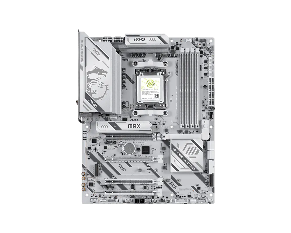 MSI MAG B850 GAMING PLUS MAX WIFI motherboard AMD B850 Socket AM5 ATX