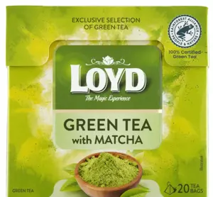 Žalioji arbata LOYD Green Matcha, 20 x 1.5g