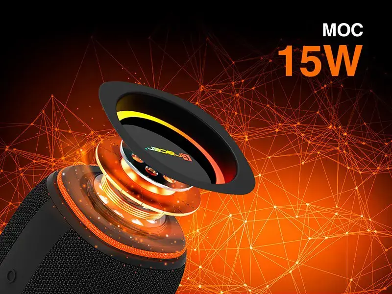 Tracer XtremeBeat TWS Portable Bluetooth Speaker Black 15 W