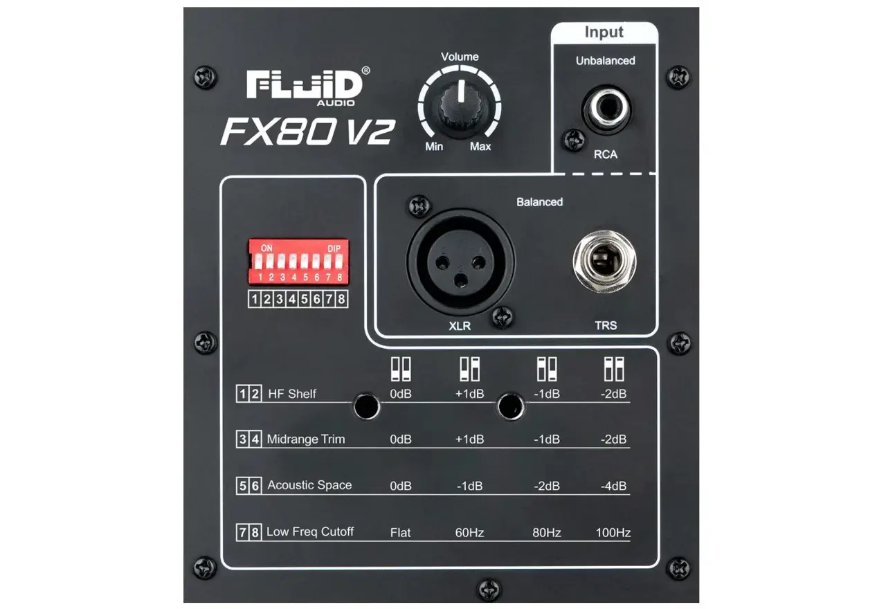 Fluid Audio FX80 V2 - active studio monitor