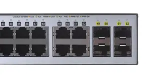 D-LINK 52 prievadų Smart Layer2 valdomas 48x PoE Gigabitinis jungiklis dlink green 3.0 48x 10/100/1000Mbit/s TP RJ-45 PoE prievadų 802.3at