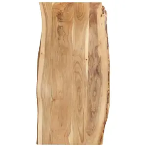 Stalviršis, 118x(50-60)x2,5cm, akacijos medienos masyvas
