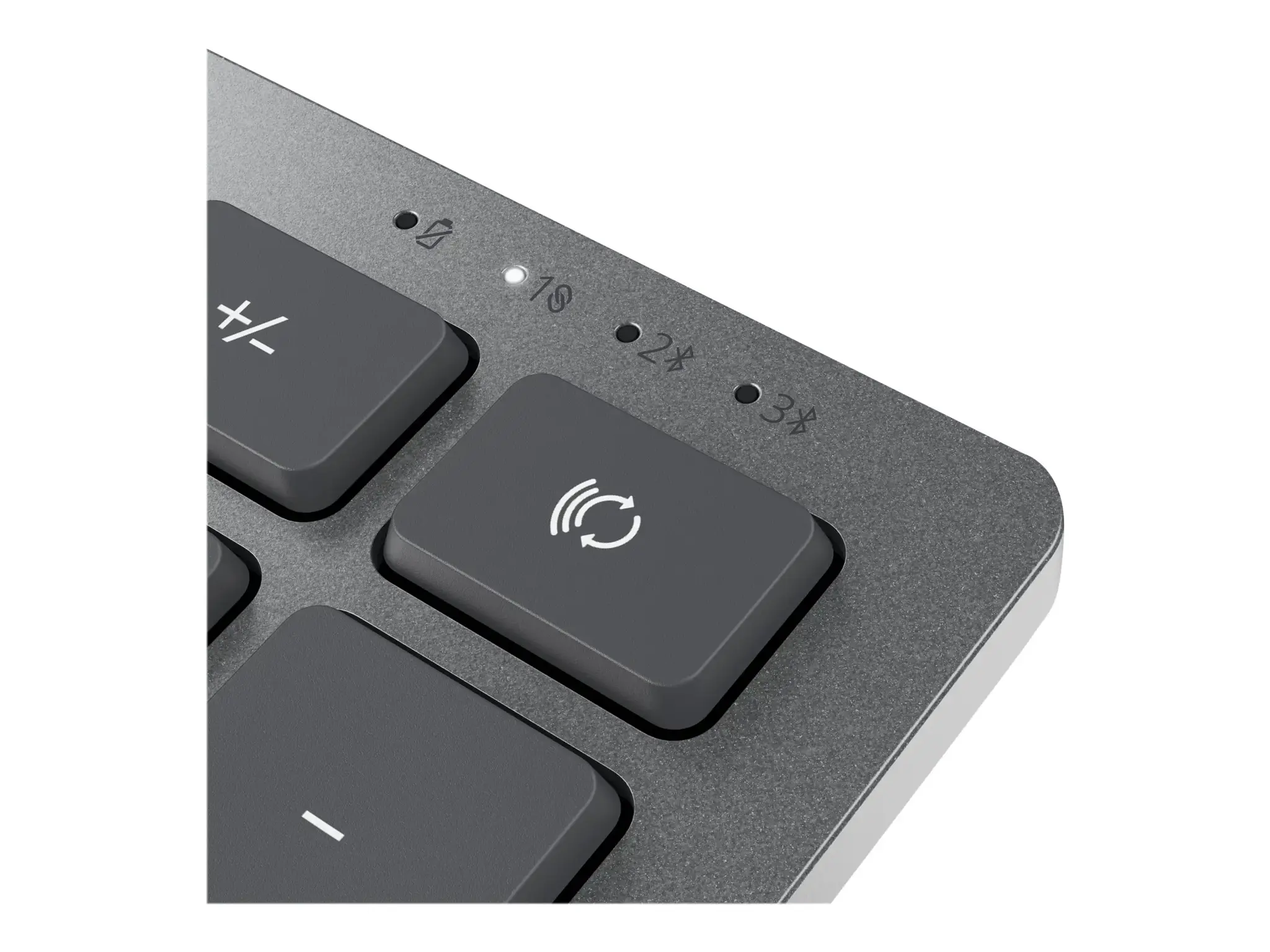 DELL KM7120W, pilno dydžio (100%), RF belaidis + "Bluetooth", QWERTY, pilka, titano spalvos, pelė pridedama