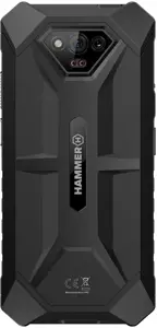 Mobilusis telefonas Hammer Iron, 64 GB, Juoda