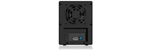 ICYBOX IB-3640SU3 IcyBox Išorinis 4x3,5 HDD korpusas SATA į USB 3.0, eSATA, JBOD, juodas