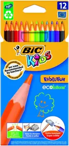Bic Spalvoti pieštukai Kids Evolution 12 spalvų rinkinys 8290291