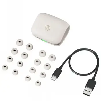 AUDIO-TECHNICA WIRELESS EARBUDS ATH-TWX7 WHITE