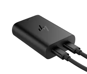 HP 65W USB-C Dual Port (45W+20W) GaN AC Power Adapter Travel Notebook Charger / fits ProBook 440 45…