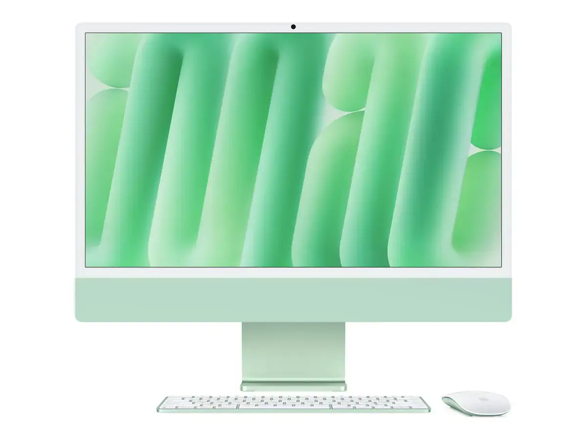 Apple iMac 24” 4.5K Retina, Apple M4 8C CPU, 8C GPU/16GB/256GB SSD/Green/INT | Apple