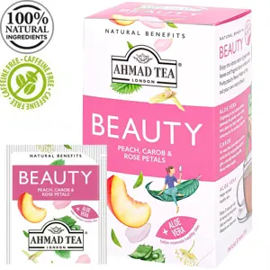 Ahmad Tea Natūrali arbata ''Beauty'', vokeliuose, 20 vnt.