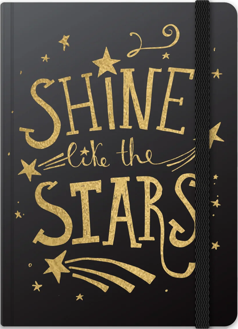 Notebook Goldbook Black 130x210 P