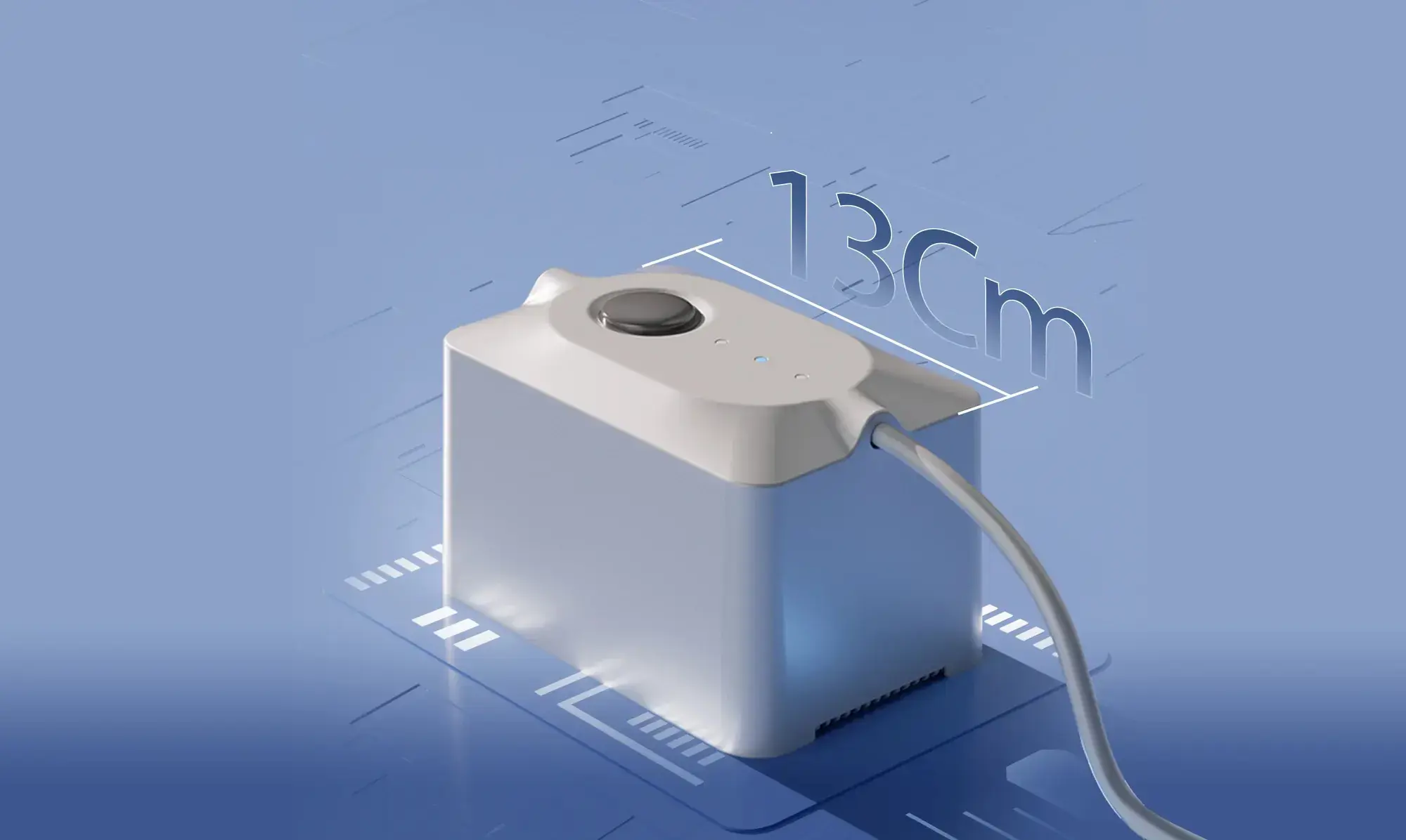 HUTT E+ Mini Base Station for Window cleaners, 5000 mAh | White