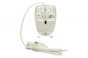 LOGITECH B100 optinė pelė balta USB verslui