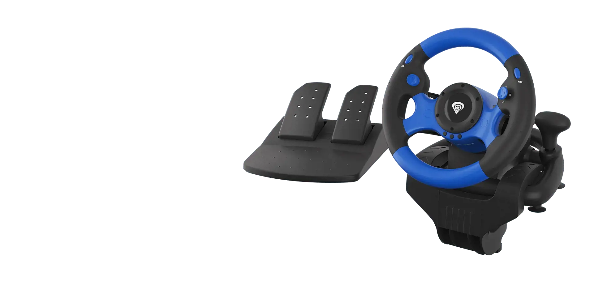 NATEC NGK-1566 "Genesis" vairavimo ratas SEABORG 350, skirtas kompiuteriui/konsolei