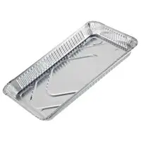 Vienkartinis indas, GN 1/1, aliuminis, 6,8 l, 52,7 x 32,5 x H 5,1 cm, 15 vnt