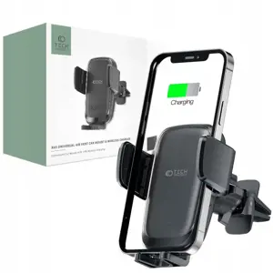 "Tech-Protect" telefono laikiklis automobiliui X05 15W, juodas