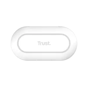 "Trust Nika", "True Wireless Stereo" (TWS), skambučiai / muzika, 20 - 20000 Hz, 5 g, ausinės, baltos spalvos