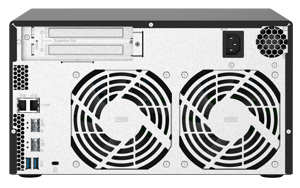 QNAP TS-832PX, NAS, bokštas, "Annapurna Labs", AL324, aliuminis, juodas