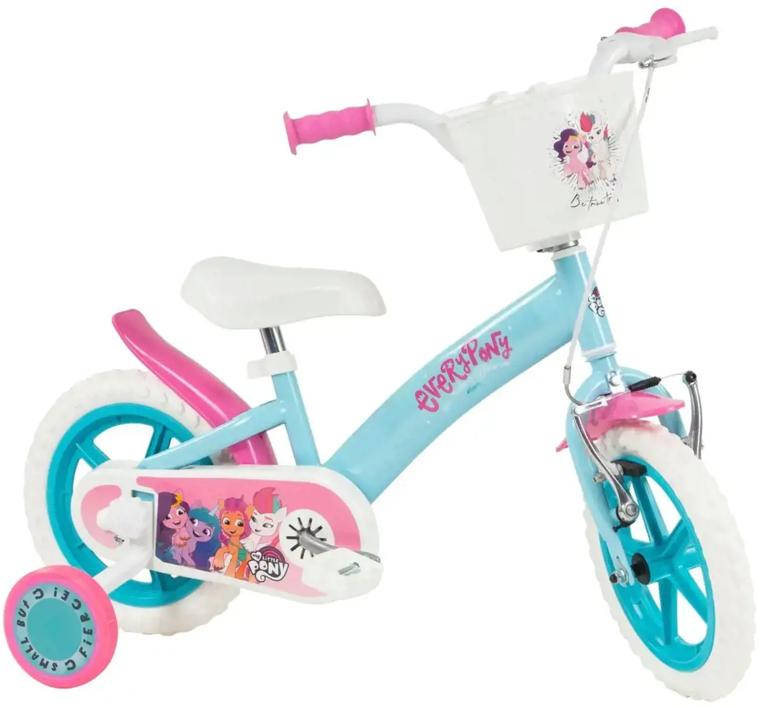 MyLittlePony 12 colių vaikiškas dviratis 1197 mėlyna