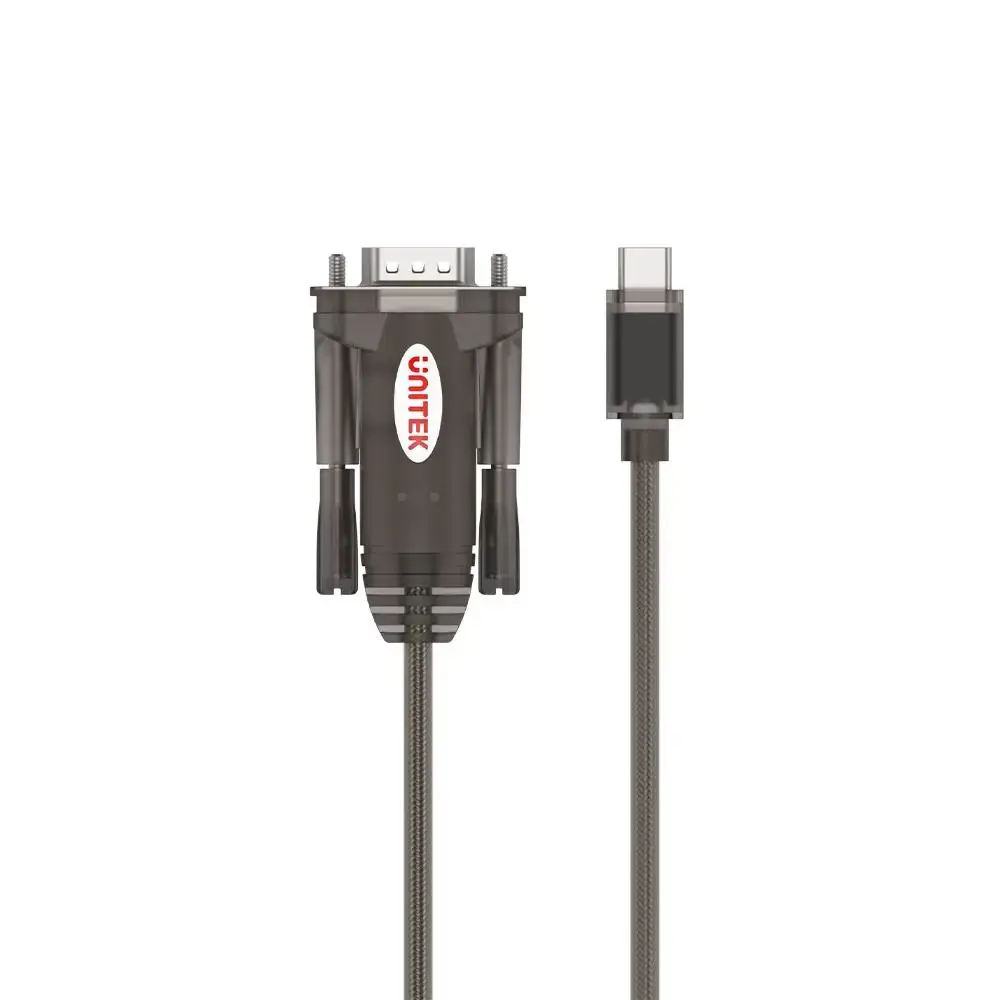 UNITEK Y-1105K nuoseklusis kabelis Juodas 1,5 m DB-9