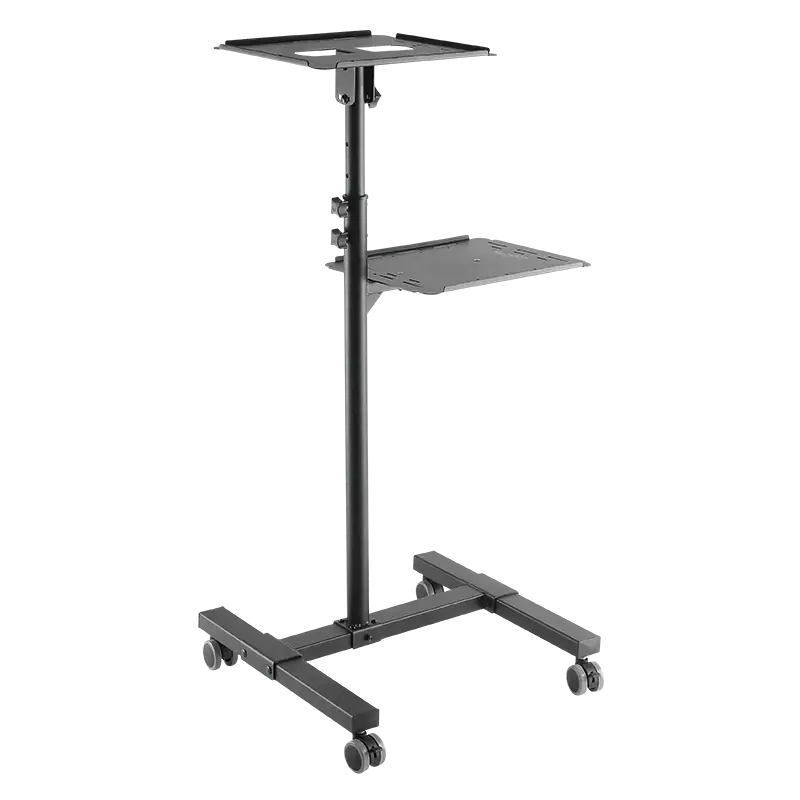 LOGILINK BP0069 LOGILINK - Plieninis reguliuojamas projektoriaus ir nešiojamojo kompiuterio vežimėlis