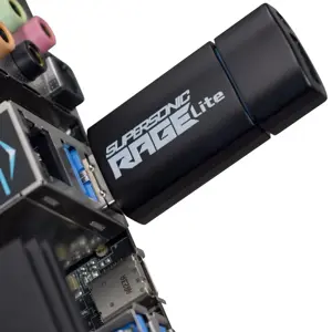 "Patriot Memory Supersonic Rage Lite" USB atmintinė 64 GB USB Type-A 3.2 Gen 1 (3.1 Gen 1), juoda, mėlyna