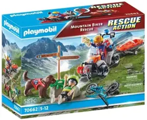 Playmobil 70662 - Kalnų gelbėtojai su transporto priemonėmis