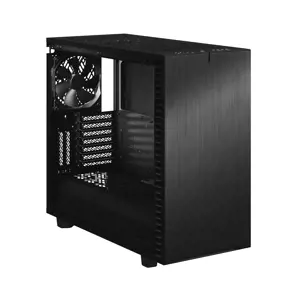 Fractal Design Define 7, Midi Tower, Kompiuteris, Juodas, ATX, EATX, micro ATX, Micro-ITX, Aliuminis, Plienas, WAN, Y