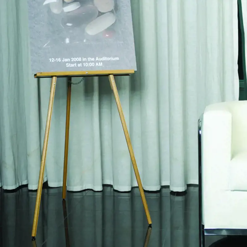 Trikojis stovas BI-OFFICE 1,6 m, 55 cm pločio, ąžuolinis