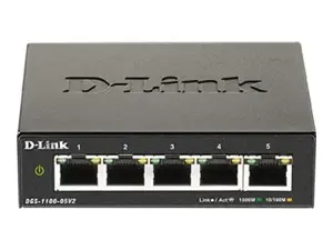 Komutatorius D-Link DGS-1100-05V2 5xGbE