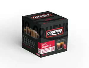 Kavos kapsulės OQUENDO, DG Ristretto, 16 vnt
