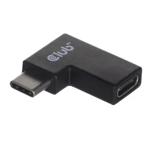 CLUB3D USB Type-C Gen2 Angled Adapter set of 2 up to 4K120Hz M/F, USB C, USB C, USB 3.2 Gen 2 (3.1 Gen 2)