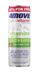 Vitamininis vanduo 4MOVE VITAMIN WATER VITAMINS + MINERALS, 0,33l D
