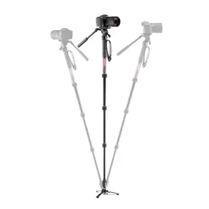 "Manfrotto" monopodas "Element MII Video" MVMELMIIA4LIVE, raudonas