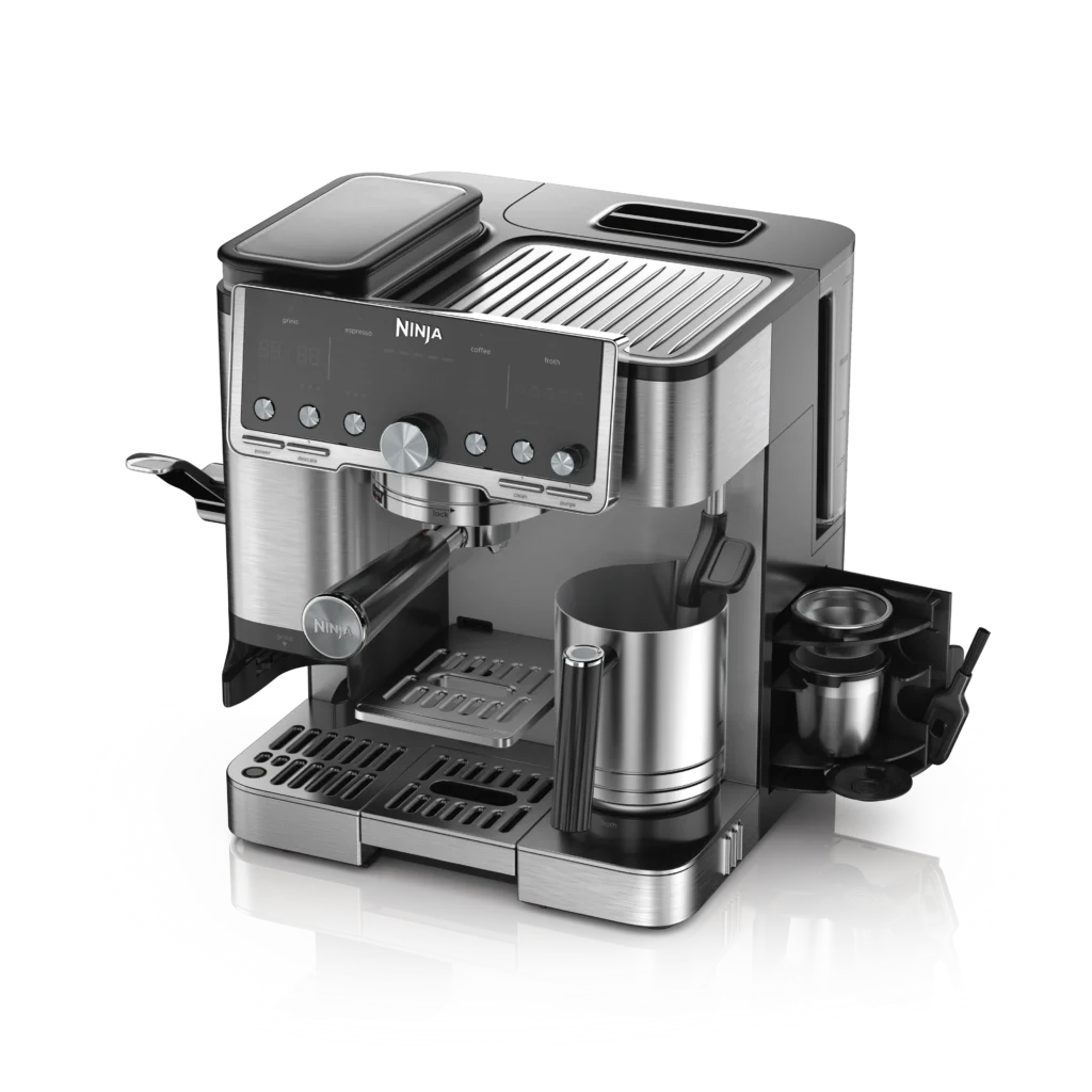 Kavos aparatas NINJA ES701EU, 2 litrai, 1650 W, Juoda, Semi-auto