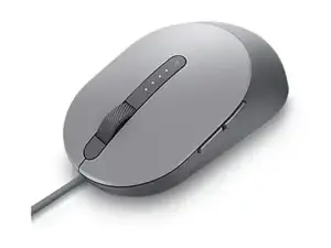 DELL MS3220, Ambidextrous, lazerinis, USB Type-A, 3200 DPI, 2 ms, pilkas, titano