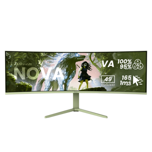 Arozzi Nova | 49 " | VA | 32:9 | 165 Hz | 4 ms | 5120 x 1440 pixels | 350 cd/m² | HDMI ports quanti…