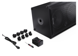 "Sharp SumoBox CP-LS200" didelio našumo nešiojamasis garsiakalbis