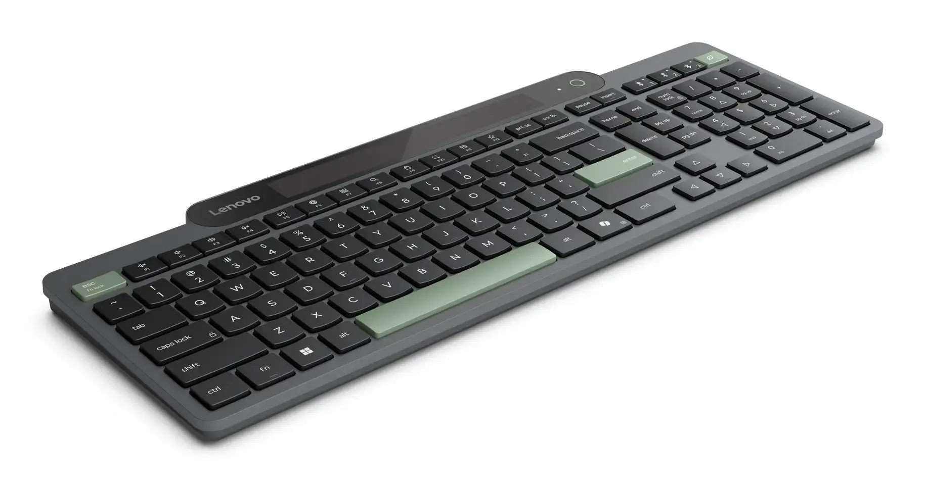 Lenovo 4Y41R69489 keyboard Home/Office Bluetooth US English Black, Green