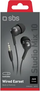 SBS earphones Studio Mix 10, black
