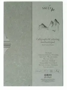 Dailyraščio ir kaligrafijos bloknotas A4 50l 100gsm*